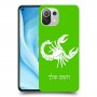 עקרב כיסוי מגן קשיח בעיצוב אישי עם השם שלך ל Xiaomi Mi 11 Lite 5G יחידה אחת סקרין מובייל