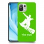 סנובורד כיסוי מגן קשיח בעיצוב אישי עם השם שלך ל Xiaomi Mi 11 Lite 5G יחידה אחת סקרין מובייל