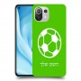 כדורגל - כדור כיסוי מגן קשיח בעיצוב אישי עם השם שלך ל Xiaomi Mi 11 Lite 5G יחידה אחת סקרין מובייל