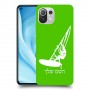 גלישת מפרש כיסוי מגן קשיח בעיצוב אישי עם השם שלך ל Xiaomi Mi 11 Lite 5G יחידה אחת סקרין מובייל