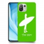 גלישה כיסוי מגן קשיח בעיצוב אישי עם השם שלך ל Xiaomi Mi 11 Lite 5G יחידה אחת סקרין מובייל