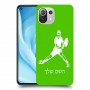 שחקן טניס כיסוי מגן קשיח בעיצוב אישי עם השם שלך ל Xiaomi Mi 11 Lite 5G יחידה אחת סקרין מובייל