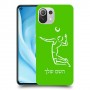 שחקן כדורעף כיסוי מגן קשיח בעיצוב אישי עם השם שלך ל Xiaomi Mi 11 Lite 5G יחידה אחת סקרין מובייל