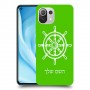 הגה - קפטן - ים כיסוי מגן קשיח בעיצוב אישי עם השם שלך ל Xiaomi Mi 11 Lite 5G יחידה אחת סקרין מובייל