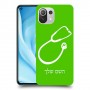 רופא סטטוסקופ כיסוי מגן קשיח בעיצוב אישי עם השם שלך ל Xiaomi Mi 11 Lite 5G יחידה אחת סקרין מובייל
