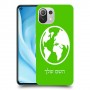 עולם כיסוי מגן קשיח בעיצוב אישי עם השם שלך ל Xiaomi Mi 11 Lite 5G יחידה אחת סקרין מובייל