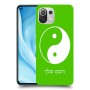סמל יינג יאנג - סין כיסוי מגן קשיח בעיצוב אישי עם השם שלך ל Xiaomi Mi 11 Lite 5G יחידה אחת סקרין מובייל