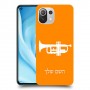 חצוצרה כיסוי מגן קשיח בעיצוב אישי עם השם שלך ל Xiaomi Mi 11 Lite 5G יחידה אחת סקרין מובייל