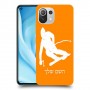 סקִי כיסוי מגן קשיח בעיצוב אישי עם השם שלך ל Xiaomi Mi 11 Lite 5G יחידה אחת סקרין מובייל