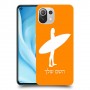גלישה כיסוי מגן קשיח בעיצוב אישי עם השם שלך ל Xiaomi Mi 11 Lite 5G יחידה אחת סקרין מובייל