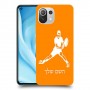 שחקן טניס כיסוי מגן קשיח בעיצוב אישי עם השם שלך ל Xiaomi Mi 11 Lite 5G יחידה אחת סקרין מובייל