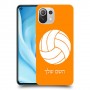 כדורעף - כדור כיסוי מגן קשיח בעיצוב אישי עם השם שלך ל Xiaomi Mi 11 Lite 5G יחידה אחת סקרין מובייל