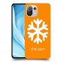 שלג כיסוי מגן קשיח בעיצוב אישי עם השם שלך ל Xiaomi Mi 11 Lite 5G יחידה אחת סקרין מובייל