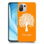 עץ כיסוי מגן קשיח בעיצוב אישי עם השם שלך ל Xiaomi Mi 11 Lite 5G יחידה אחת סקרין מובייל