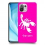 עקרב כיסוי מגן קשיח בעיצוב אישי עם השם שלך ל Xiaomi Mi 11 Lite 5G יחידה אחת סקרין מובייל