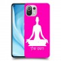 יוגה כיסוי מגן קשיח בעיצוב אישי עם השם שלך ל Xiaomi Mi 11 Lite 5G יחידה אחת סקרין מובייל