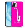 סקספון כיסוי מגן קשיח בעיצוב אישי עם השם שלך ל Xiaomi Mi 11 Lite 5G יחידה אחת סקרין מובייל
