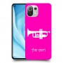 חצוצרה כיסוי מגן קשיח בעיצוב אישי עם השם שלך ל Xiaomi Mi 11 Lite 5G יחידה אחת סקרין מובייל