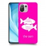דגים כיסוי מגן קשיח בעיצוב אישי עם השם שלך ל Xiaomi Mi 11 Lite 5G יחידה אחת סקרין מובייל