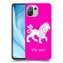 אריה כיסוי מגן קשיח בעיצוב אישי עם השם שלך ל Xiaomi Mi 11 Lite 5G יחידה אחת סקרין מובייל