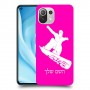 סנובורד כיסוי מגן קשיח בעיצוב אישי עם השם שלך ל Xiaomi Mi 11 Lite 5G יחידה אחת סקרין מובייל