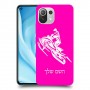 אופנוע שלג כיסוי מגן קשיח בעיצוב אישי עם השם שלך ל Xiaomi Mi 11 Lite 5G יחידה אחת סקרין מובייל