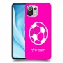 כדורגל - כדור כיסוי מגן קשיח בעיצוב אישי עם השם שלך ל Xiaomi Mi 11 Lite 5G יחידה אחת סקרין מובייל