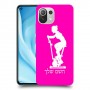 שוליים - אישה כיסוי מגן קשיח בעיצוב אישי עם השם שלך ל Xiaomi Mi 11 Lite 5G יחידה אחת סקרין מובייל