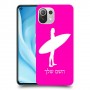 גלישה כיסוי מגן קשיח בעיצוב אישי עם השם שלך ל Xiaomi Mi 11 Lite 5G יחידה אחת סקרין מובייל