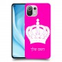 כתר מלכותי כיסוי מגן קשיח בעיצוב אישי עם השם שלך ל Xiaomi Mi 11 Lite 5G יחידה אחת סקרין מובייל