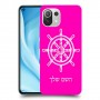 הגה - קפטן - ים כיסוי מגן קשיח בעיצוב אישי עם השם שלך ל Xiaomi Mi 11 Lite 5G יחידה אחת סקרין מובייל