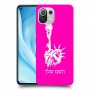 פסל החירות כיסוי מגן קשיח בעיצוב אישי עם השם שלך ל Xiaomi Mi 11 Lite 5G יחידה אחת סקרין מובייל