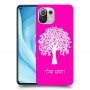 עץ כיסוי מגן קשיח בעיצוב אישי עם השם שלך ל Xiaomi Mi 11 Lite 5G יחידה אחת סקרין מובייל