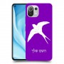 ציפור לבלוע כיסוי מגן קשיח בעיצוב אישי עם השם שלך ל Xiaomi Mi 11 Lite 5G יחידה אחת סקרין מובייל
