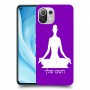 יוגה כיסוי מגן קשיח בעיצוב אישי עם השם שלך ל Xiaomi Mi 11 Lite 5G יחידה אחת סקרין מובייל