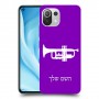 חצוצרה כיסוי מגן קשיח בעיצוב אישי עם השם שלך ל Xiaomi Mi 11 Lite 5G יחידה אחת סקרין מובייל