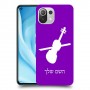 כינור כיסוי מגן קשיח בעיצוב אישי עם השם שלך ל Xiaomi Mi 11 Lite 5G יחידה אחת סקרין מובייל