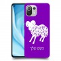 טלה כיסוי מגן קשיח בעיצוב אישי עם השם שלך ל Xiaomi Mi 11 Lite 5G יחידה אחת סקרין מובייל