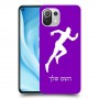 רץ כיסוי מגן קשיח בעיצוב אישי עם השם שלך ל Xiaomi Mi 11 Lite 5G יחידה אחת סקרין מובייל