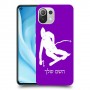 סקִי כיסוי מגן קשיח בעיצוב אישי עם השם שלך ל Xiaomi Mi 11 Lite 5G יחידה אחת סקרין מובייל