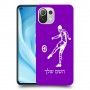 שחקן כדורגל כיסוי מגן קשיח בעיצוב אישי עם השם שלך ל Xiaomi Mi 11 Lite 5G יחידה אחת סקרין מובייל