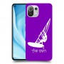 גלישת מפרש כיסוי מגן קשיח בעיצוב אישי עם השם שלך ל Xiaomi Mi 11 Lite 5G יחידה אחת סקרין מובייל