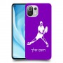 שחקן טניס כיסוי מגן קשיח בעיצוב אישי עם השם שלך ל Xiaomi Mi 11 Lite 5G יחידה אחת סקרין מובייל