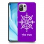 הגה - קפטן - ים כיסוי מגן קשיח בעיצוב אישי עם השם שלך ל Xiaomi Mi 11 Lite 5G יחידה אחת סקרין מובייל