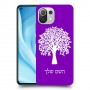 עץ כיסוי מגן קשיח בעיצוב אישי עם השם שלך ל Xiaomi Mi 11 Lite 5G יחידה אחת סקרין מובייל