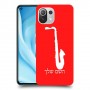 סקספון כיסוי מגן קשיח בעיצוב אישי עם השם שלך ל Xiaomi Mi 11 Lite 5G יחידה אחת סקרין מובייל