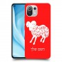 טלה כיסוי מגן קשיח בעיצוב אישי עם השם שלך ל Xiaomi Mi 11 Lite 5G יחידה אחת סקרין מובייל