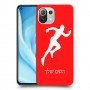 רץ כיסוי מגן קשיח בעיצוב אישי עם השם שלך ל Xiaomi Mi 11 Lite 5G יחידה אחת סקרין מובייל