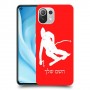 סקִי כיסוי מגן קשיח בעיצוב אישי עם השם שלך ל Xiaomi Mi 11 Lite 5G יחידה אחת סקרין מובייל