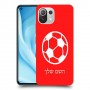 כדורגל - כדור כיסוי מגן קשיח בעיצוב אישי עם השם שלך ל Xiaomi Mi 11 Lite 5G יחידה אחת סקרין מובייל